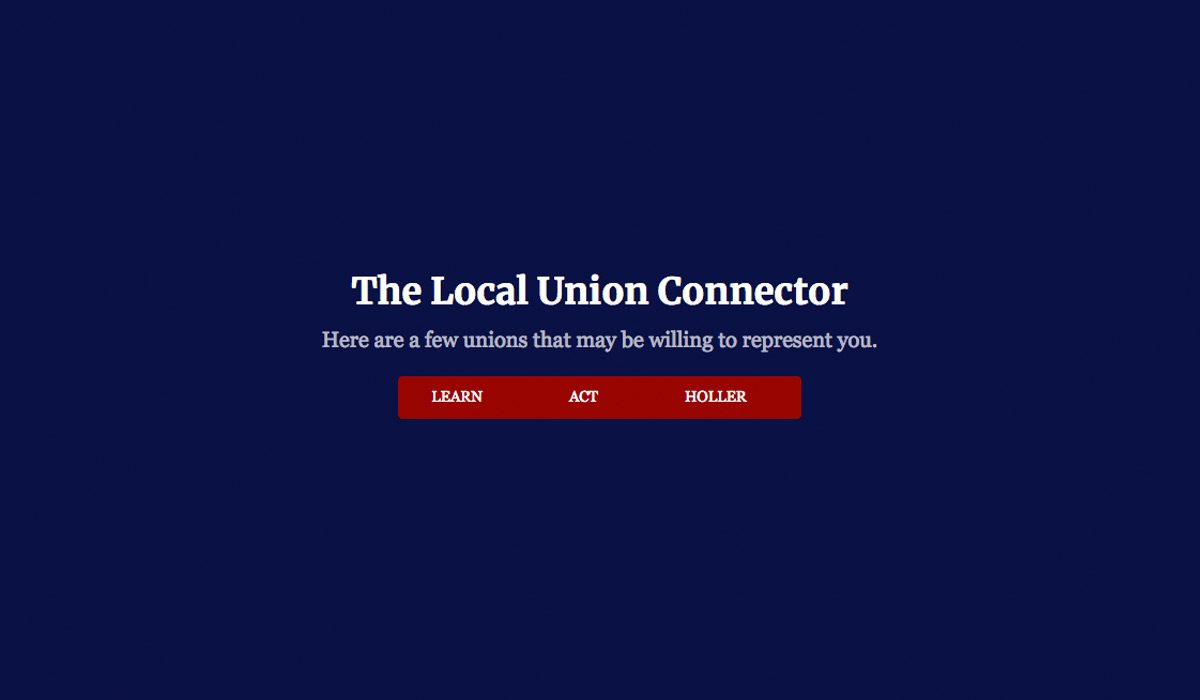 The Local Union Connector The Local Union Connector
